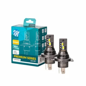 ΛΑΜΠEΣ LED H4 12V 6.000K 35W 4.000lm LED CANBUS CSP3570 PRΕΜΙUM SMART SERIES  M-TECH - 2 ΤΕΜ. LSPSNG4