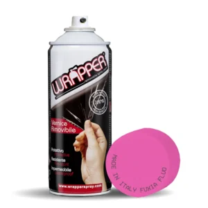 ΦΙΛΜ ΣΕ ΣΠΡΕΥ WRAPPER NEON COLOURS ΡΟΖ ΦΟΥΞΙΑ 400ml – 1 ΤΕΜ. WR2711