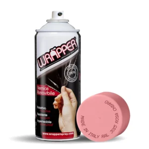 ΦΙΛΜ ΣΕ ΣΠΡΕΥ WRAPPER RAL COLOURS ΡΟΖ 400ml – 1 ΤΕΜ. WR3015