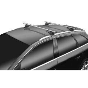 MENABO ΜΠΑΡΕΣ ΑΛΟΥΜΙΝΙΟΥ ARIEM 118.5 cm ΣΕ ΑΣΗΜΙ ΧΡΩΜΑ ΓΙΑ Audi A3 (8Y) Sportback 5 doors 2020> ΜΕ FLUSH ή RAISED RAILS - 2 ΤΕΜ. (14700/MB) MP.14700/MB-2