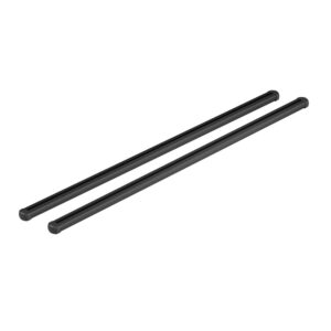 ΜΠΑΡΕΣ ΟΡΟΦΗΣ ΑΛΟΥΜΙΝΙΟΥ ΜΑΥΡΗ (L) 127 cm HELIO BLACK max90kg​ NORDRIVE - 2 TEM. N15071