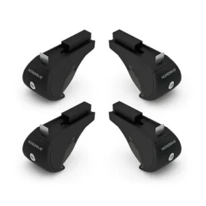 KIT ΑΚΡΑ (ΠΟΔΙΑ) ΓΙΑ ΜΠΑΡΕΣ NORDRIVE ΑΛΟΥΜΙΝΙΟΥ SW 4ΤΜΧ ΜΕ ΚΛΕΙΔΙ RAIL KIT ALU N20012