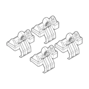 ΑΚΡΑ ΓΙΑ ΜΠΑΡΕΣ NORDRIVE ΓΙΑ FORD FUSION 10/02-11/12 KIT N21003