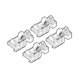 ΑΚΡΑ ΓΙΑ ΜΠΑΡΕΣ NORDRIVE ΓΙΑ VOLVO S40 01/04+ KIT N21038