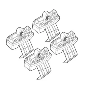 ΑΚΡΑ ΓΙΑ ΜΠΑΡΕΣ NORDRIVE ΓΙΑ AUDI A1 3D/5D SPORTBACK 02/12+ KIT N21121