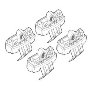 ΑΚΡΑ ΓΙΑ ΜΠΑΡΕΣ NORDRIVE ΓΙΑ VOLVO V60/S60 11/10+ KIT N21125