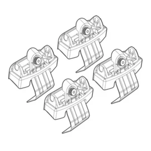 ΑΚΡΑ ΓΙΑ ΜΠΑΡΕΣ NORDRIVE ΓΙΑ CITROEN C4 11/10+ KIT N21128