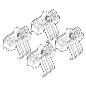 ΑΚΡΑ ΓΙΑ ΜΠΑΡΕΣ NORDRIVE ΓΙΑ TOYOTA VERSO-S 05/11+ KIT N21140