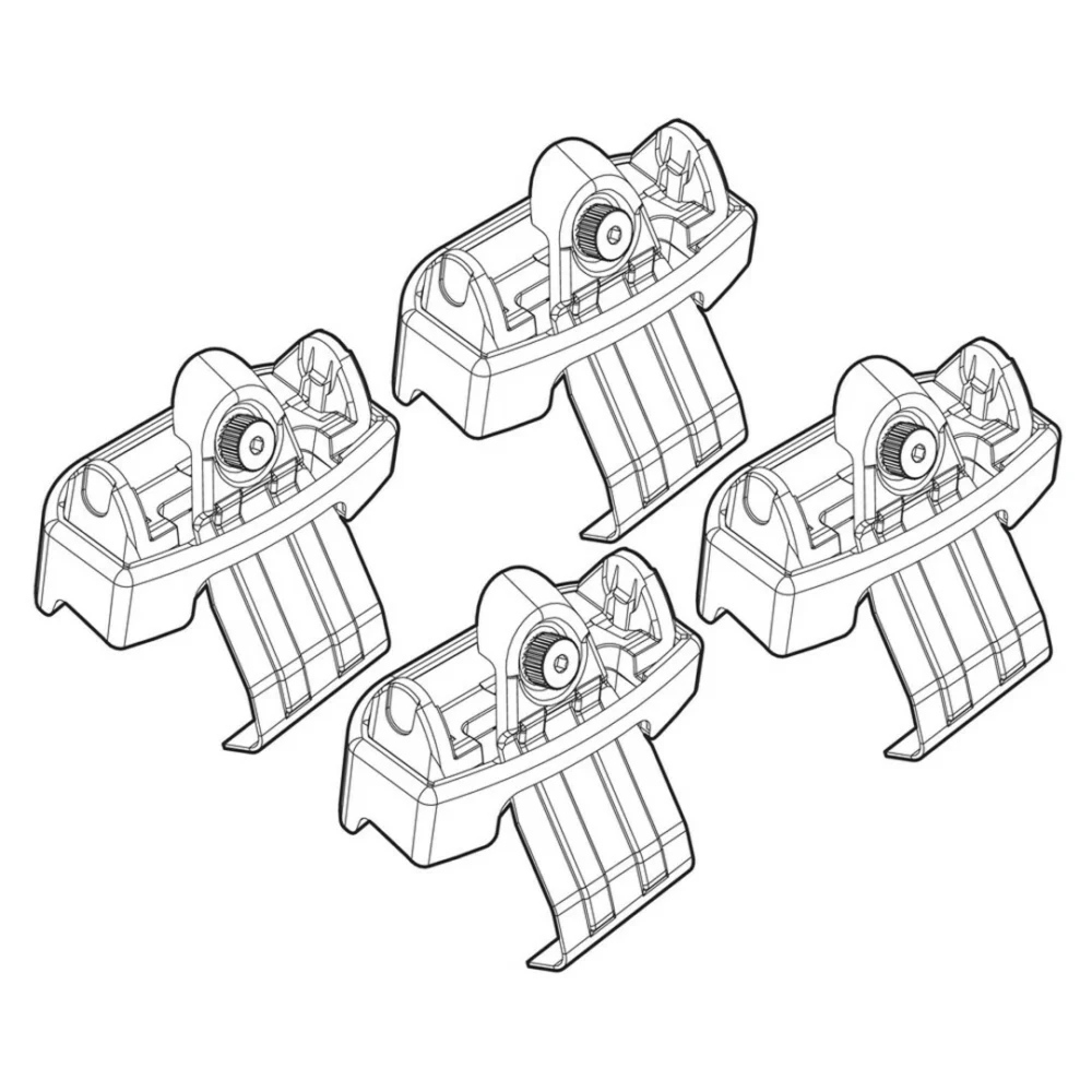 ΑΚΡΑ ΓΙΑ ΜΠΑΡΕΣ NORDRIVE ΓΙΑ TOYOTA VERSO-S 05/11+ KIT ΑΚΡΑ ΓΙΑ ΜΠΑΡΕΣ NORDRIVE ΓΙΑ TOYOTA VERSO-S 05/11+ KIT N21140 - Image 1