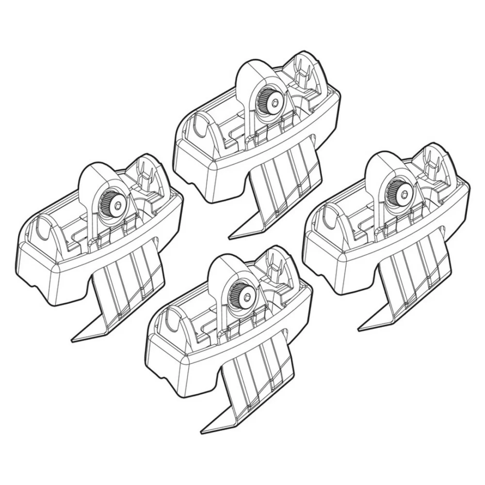 ΑΚΡΑ ΓΙΑ ΜΠΑΡΕΣ NORDRIVE ΓΙΑ SEAT LEON 5D 01/13+ KIT ΑΚΡΑ ΓΙΑ ΜΠΑΡΕΣ NORDRIVE ΓΙΑ SEAT LEON 5D 01/13+ KIT N21142 - Image 1