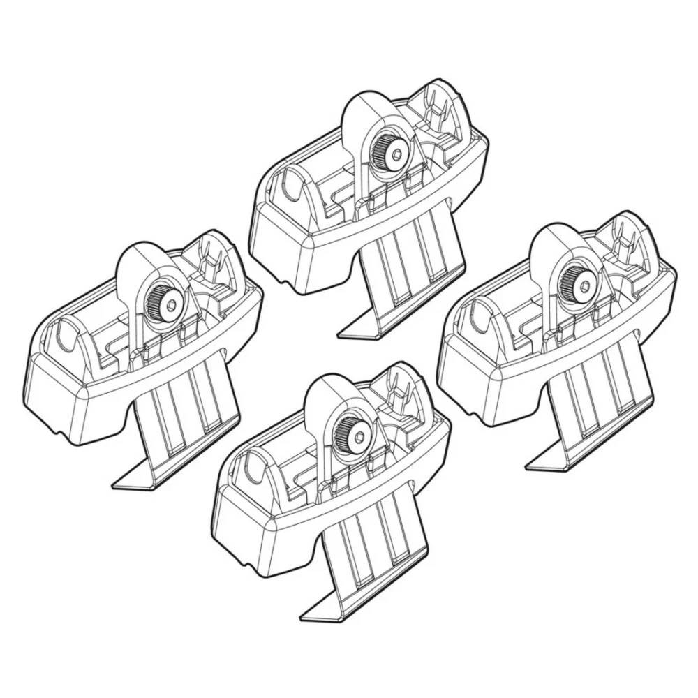 ΑΚΡΑ ΓΙΑ ΜΠΑΡΕΣ NORDRIVE ΓΙΑ SEAT IBIZA 5D 06/08+ KIT ΑΚΡΑ ΓΙΑ ΜΠΑΡΕΣ NORDRIVE ΓΙΑ SEAT IBIZA 5D 06/08+ KIT N21143 - Image 1