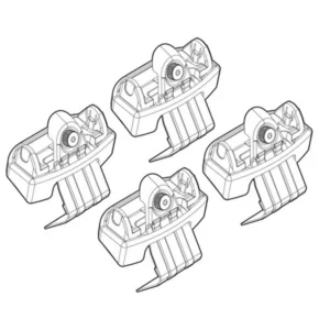 ΑΚΡΑ ΓΙΑ ΜΠΑΡΕΣ NORDRIVE ΓΙΑ CITROEN C4 PICASSO 6/13+ KIT N21157