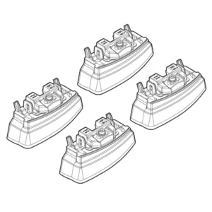 ΑΚΡΑ ΓΙΑ ΜΠΑΡΕΣ NORDRIVE ΓΙΑ MERCEDES E-KLAS 3/09+ KIT N21158