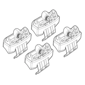 ΑΚΡΑ ΓΙΑ ΜΠΑΡΕΣ NORDRIVE ΓΙΑ TOYOTA RAV4 03/13+ KIT N21161