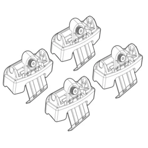 ΑΚΡΑ ΓΙΑ ΜΠΑΡΕΣ NORDRIVE ΓΙΑ FIAT FREEMONT 05/11+ KIT N21162