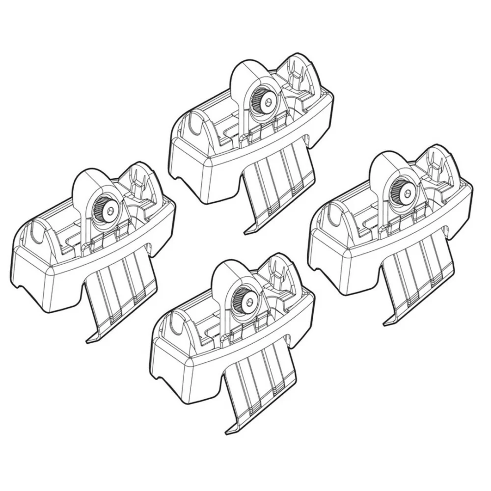 ΑΚΡΑ ΓΙΑ ΜΠΑΡΕΣ NORDRIVE ΓΙΑ FIAT FREEMONT 05/11+ KIT ΑΚΡΑ ΓΙΑ ΜΠΑΡΕΣ NORDRIVE ΓΙΑ FIAT FREEMONT 05/11+ KIT N21162 - Image 1