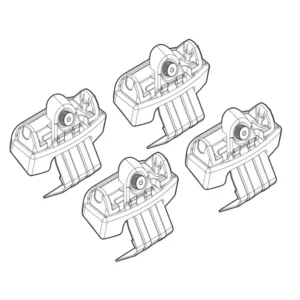 ΑΚΡΑ ΓΙΑ ΜΠΑΡΕΣ NORDRIVE ΓΙΑ KIA VENGA 2/10+ KIT N21166