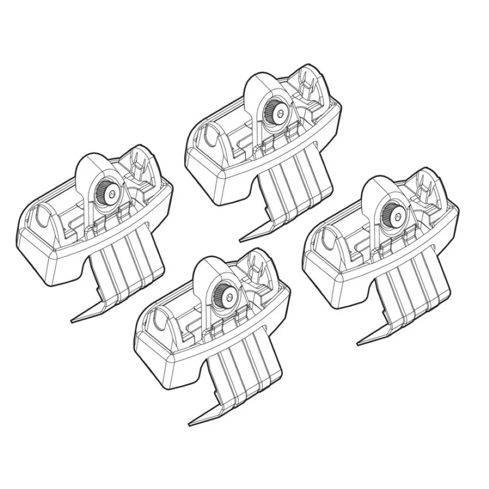 ΑΚΡΑ ΓΙΑ ΜΠΑΡΕΣ NORDRIVE ΓΙΑ KIA VENGA 2/10+ KIT ΑΚΡΑ ΓΙΑ ΜΠΑΡΕΣ NORDRIVE ΓΙΑ KIA VENGA 2/10+ KIT N21166 - Image 1