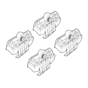 ΑΚΡΑ ΓΙΑ ΜΠΑΡΕΣ NORDRIVE ΓΙΑ MAZDA 2 5D 03/15+ KIT N21173