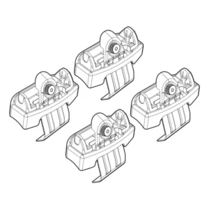 ΑΚΡΑ ΓΙΑ ΜΠΑΡΕΣ NORDRIVE ΓΙΑ MAZDA CX-3 06/15+ KIT N21180