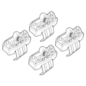 ΑΚΡΑ ΓΙΑ ΜΠΑΡΕΣ NORDRIVE ΓΙΑ MAZDA 3 5D 01/14+ KIT N21190