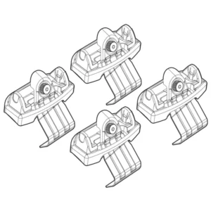 ΑΚΡΑ ΓΙΑ ΜΠΑΡΕΣ NORDRIVE ΓΙΑ LANDROVER DISCOVERY SPORT 5D 02/15+ KIT N21191