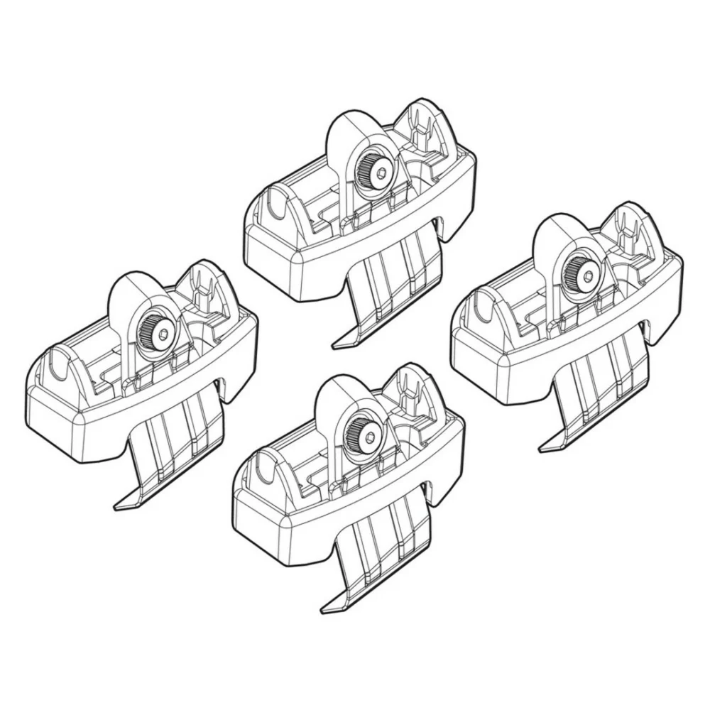 ΑΚΡΑ ΓΙΑ ΜΠΑΡΕΣ NORDRIVE ΓΙΑ HONDA JAZZ 09/15+ KIT ΑΚΡΑ ΓΙΑ ΜΠΑΡΕΣ NORDRIVE ΓΙΑ HONDA JAZZ 09/15+ KIT N21196 - Image 1