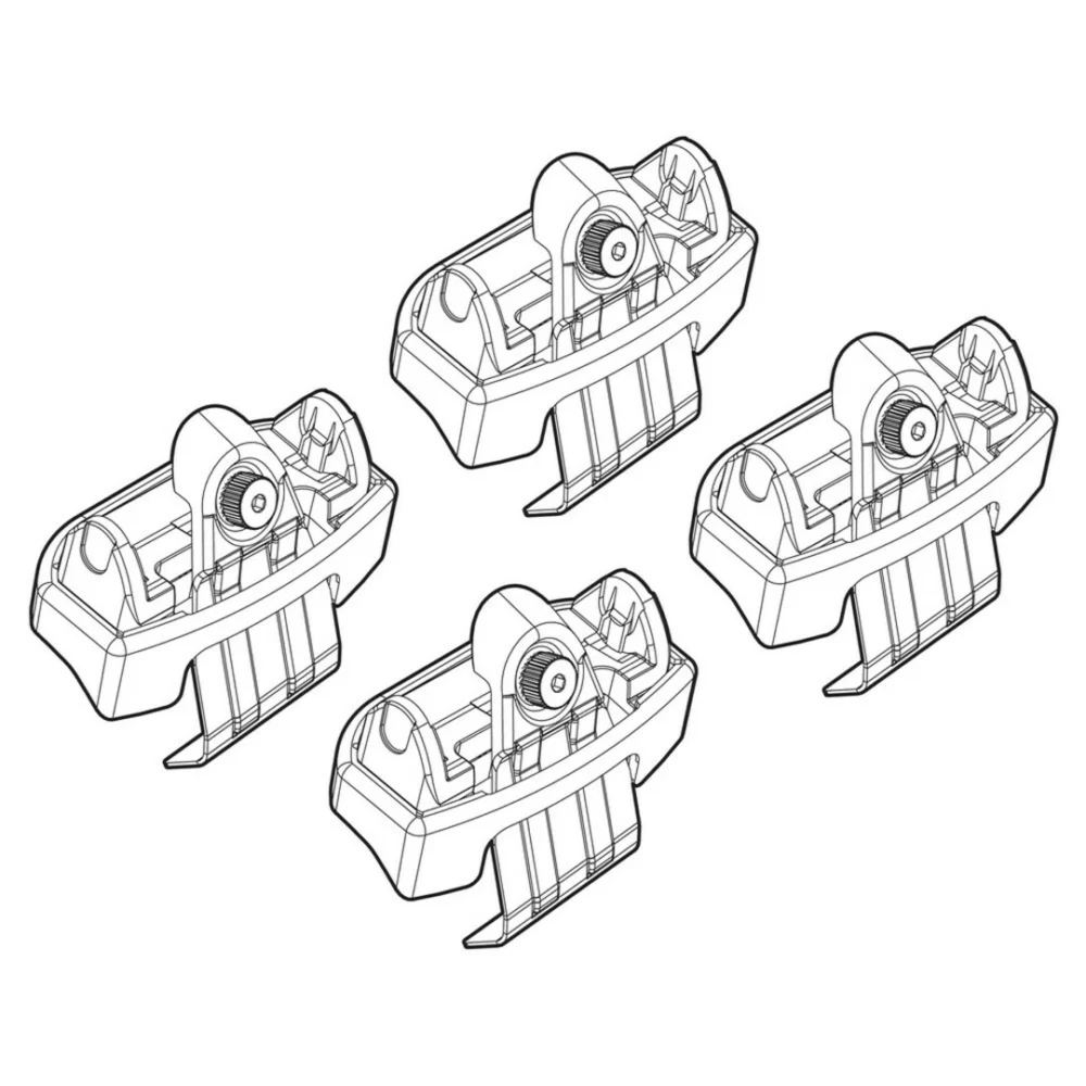 ΑΚΡΑ ΓΙΑ ΜΠΑΡΕΣ NORDRIVE ΓΙΑ FORD EDGE 07/16+ KIT ΑΚΡΑ ΓΙΑ ΜΠΑΡΕΣ NORDRIVE ΓΙΑ FORD EDGE 07/16+ KIT N21197 - Image 1