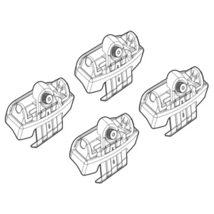 ΑΚΡΑ ΓΙΑ ΜΠΑΡΕΣ NORDRIVE ΓΙΑ TOYOTA VERSO 2009+ KIT N21201