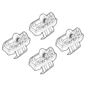 ΑΚΡΑ ΓΙΑ ΜΠΑΡΕΣ NORDRIVE ΓΙΑ KIA OPTIMA 2016+ KIT N21203