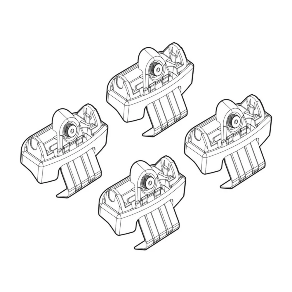 ΑΚΡΑ ΓΙΑ ΜΠΑΡΕΣ NORDRIVE ΓΙΑ TOYOTA C-HR 2016+ KIT ΑΚΡΑ ΓΙΑ ΜΠΑΡΕΣ NORDRIVE ΓΙΑ TOYOTA C-HR 2016+ KIT N21208 - Image 1