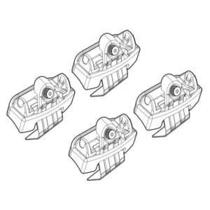 ΑΚΡΑ ΓΙΑ ΜΠΑΡΕΣ NORDRIVE ΓΙΑ SEAT IBIZA 2017+ KIT N21211