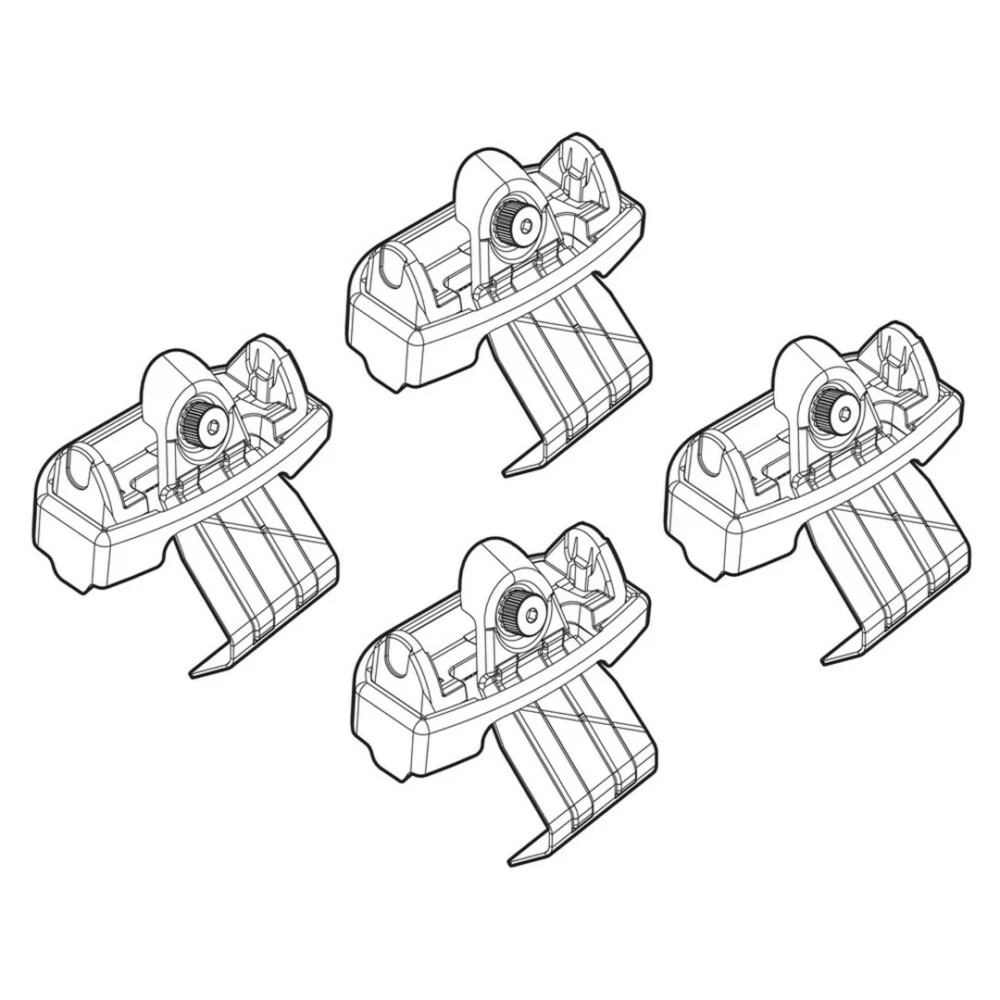 ΑΚΡΑ ΓΙΑ ΜΠΑΡΕΣ NORDRIVE ΓΙΑ VOLVO S90 4D 09/16+ KIT ΑΚΡΑ ΓΙΑ ΜΠΑΡΕΣ NORDRIVE ΓΙΑ VOLVO S90 4D 09/16+ KIT N21216 - Image 1