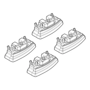 ΑΚΡΑ ΓΙΑ ΜΠΑΡΕΣ NORDRIVE ΓΙΑ MERCEDES A-CLASS W177 06/18+ KIT N21221