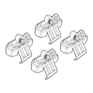 ΑΚΡΑ ΓΙΑ ΜΠΑΡΕΣ NORDRIVE ΓΙΑ KIA PICANTO 5D 06/17+ KIT N21222