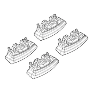 ΑΚΡΑ ΓΙΑ ΜΠΑΡΕΣ NORDRIVE ΓΙΑ KIA CEED 5D 10/18+ KIT N21224