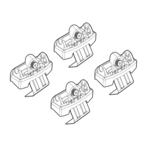 ΑΚΡΑ ΓΙΑ ΜΠΑΡΕΣ NORDRIVE ΓΙΑ RENAULT CLIO V 5D 08/19+ KIT N21235