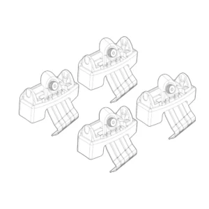 ΑΚΡΑ ΓΙΑ ΜΠΑΡΕΣ NORDRIVE ΓΙΑ MAZDA 2  5D 12/2021+ ΥΒΡΙΔΙΚΟ (HYBRID) / TOYOTA YARIS 5D 09/2020+ N21247