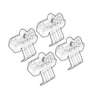 ΑΚΡΑ ΓΙΑ ΜΠΑΡΕΣ NORDRIVE ΓΙΑ JEEP AVENGER 12/2022+ - 4 τεμ. N21252