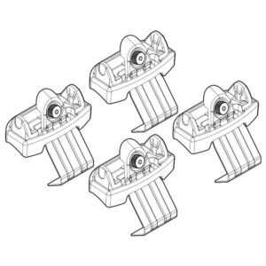 ΑΚΡΑ ΓΙΑ ΜΠΑΡΕΣ NORDRIVE ΓΙΑ LAND ROVER EVOQUE 01/2019+ N21267