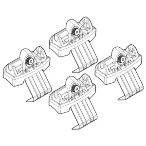 ΑΚΡΑ ΓΙΑ ΜΠΑΡΕΣ NORDRIVE ΓΙΑ LAND ROVER EVOQUE 01/2019+ N21267