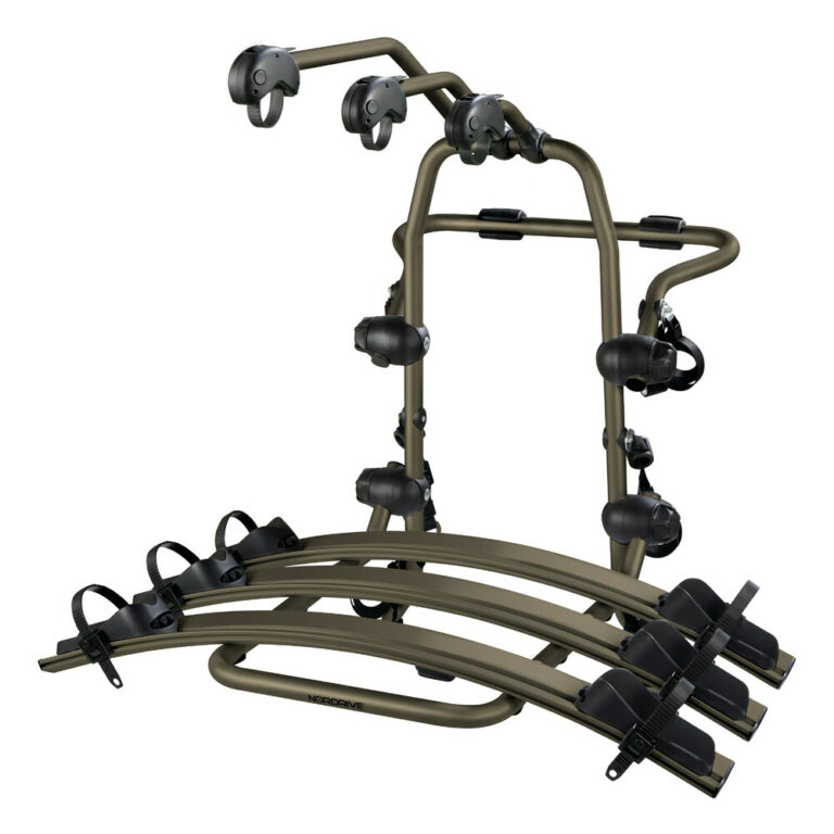 Nordrive - Βάση ποδηλάτου πορτ μπαγκάζ Radius Limited Edition αλουμινίου/τιτανίου για 3 ποδήλατα max 45kg - 1 τεμ. (N50217) N50217