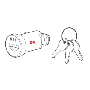 ΑΝΤΑΛΛΑΚΤΙΚΟ ΣΕΤ ΚΛΕΙΔΑΡΙΑΣ ΚΑΙ ΚΛΕΙΔΙΩΝ NORDRIVE N99956