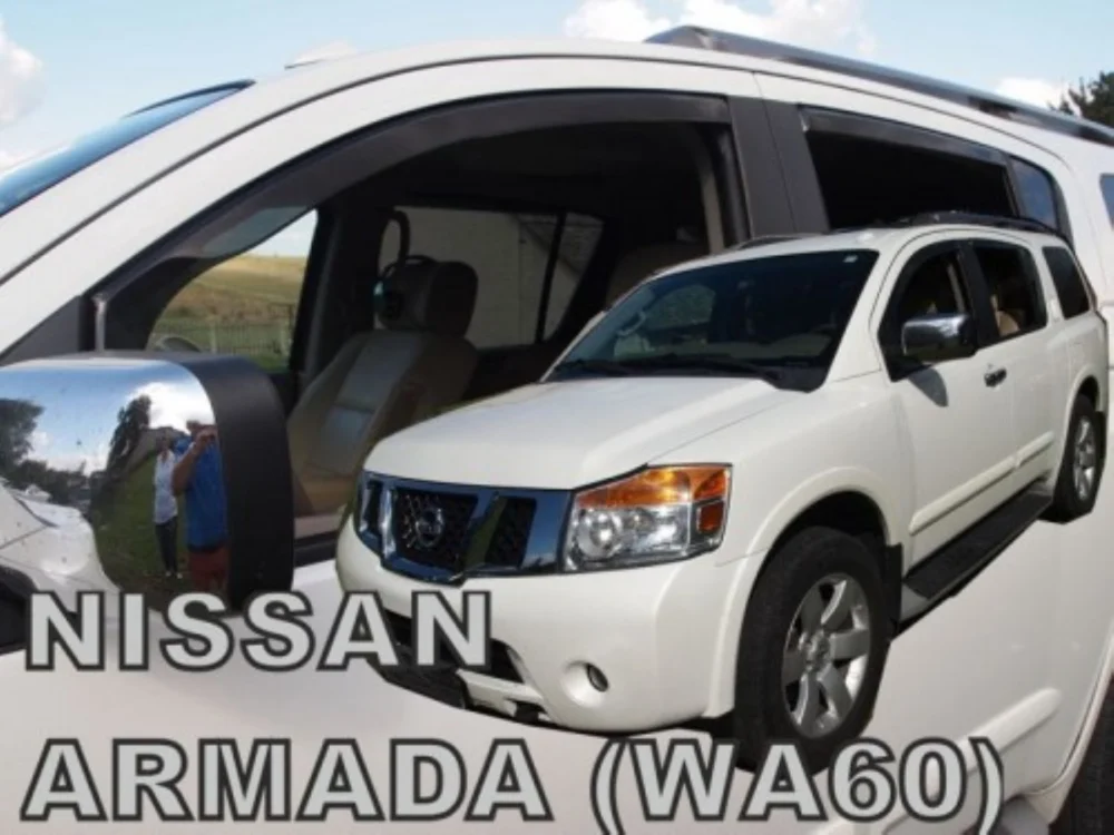 ΑΝΕΜΟΘΡΑΥΣΤΕΣ ΓΙΑ NISSAN ARMADA WA60 5D 2004-2016? ΣΕΤ ΑΥΤΟΚΙΝΗΤΟΥ ΑΠΟ ΕΥΚΑΜΠΤΟ ΦΙΜΕ ΠΛΑΣΤΙΚΟ HEKO - 4 ΤΕΜ. ΑΝΕΜΟΘΡΑΥΣΤΕΣ ΓΙΑ NISSAN ARMADA WA60 5D 2004-2016? ΣΕΤ ΑΥΤΟΚΙΝΗΤΟΥ ΑΠΟ ΕΥΚΑΜΠΤΟ ΦΙΜΕ ΠΛΑΣΤΙΚΟ HEKO - 4 ΤΕΜ. 24307 - Image 1