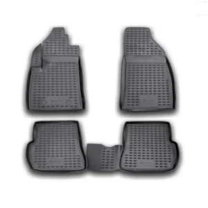 ΜΑΡΚΕ ΠΑΤΑΚΙΑ ΣΕ ΣΚΑΦΗ TPE ΛΑΣΤΙΧΟ ΓΙΑ FORD FIESTA 05/2002-08/2008 / FORD FUSION 2002-2012  ΣΕ ΜΑΥΡΟ ΧΡΩΜΑ NOVLINE - 4 ΤΕΜ. EXP.NLC.16.06.210