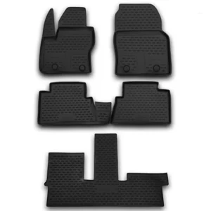 ΜΑΡΚΕ ΠΑΤΑΚΙΑ ΣΕ ΣΚΑΦΗ TPE ΛΑΣΤΙΧΟ ΓΙΑ FORD GRAND C-MAX 11/2010-2019  ΣΕ ΜΑΥΡΟ ΧΡΩΜΑ NOVLINE - 5 ΤΕΜ. EXP.NLC.16.27.210K