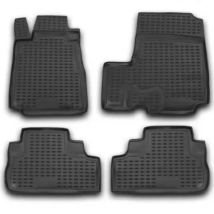 ΜΑΡΚΕ ΠΑΤΑΚΙΑ ΣΕ ΣΚΑΦΗ TPE ΛΑΣΤΙΧΟ ΓΙΑ HONDA CR-V 01/2007-2012  ΣΕ ΜΑΥΡΟ ΧΡΩΜΑ NOVLINE - 4 ΤΕΜ. EXP.NLC.18.15.210K