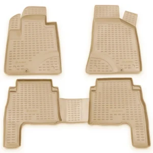 ΜΑΡΚΕ ΠΑΤΑΚΙΑ ΣΕ ΣΚΑΦΗ TPE ΛΑΣΤΙΧΟ ΓΙΑ HYUNDAI SANTA FE 2006-2010  ΣΕ ΜΠΕΖ ΧΡΩΜΑ NOVLINE - 4 ΤΕΜ. EXP.NLC.20.18.212K