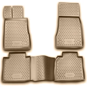 ΜΑΡΚΕ ΠΑΤΑΚΙΑ ΣΕ ΣΚΑΦΗ TPE ΛΑΣΤΙΧΟ ΓΙΑ MERCEDES S CLASS W220 1998-2005  ΣΕ ΜΠΕΖ ΧΡΩΜΑ NOVLINE - 4 ΤΕΜ. EXP.NLC.34.35.212K