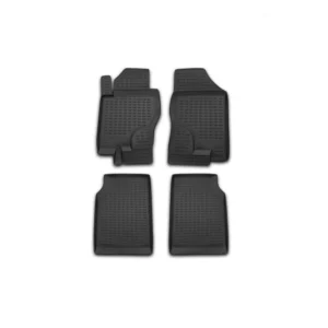 ΜΑΡΚΕ ΠΑΤΑΚΙΑ ΣΕ ΣΚΑΦΗ TPE ΛΑΣΤΙΧΟ ΓΙΑ NISSAN NAVARA 4D D40 2005+ 4ΤΕΜ. (ΜΕΓΑΛΗ  ΠΟΡΤΑ ΠΙΣΩ 4D) ΜΑΥΡΟ EXP.NLC.36.19.210